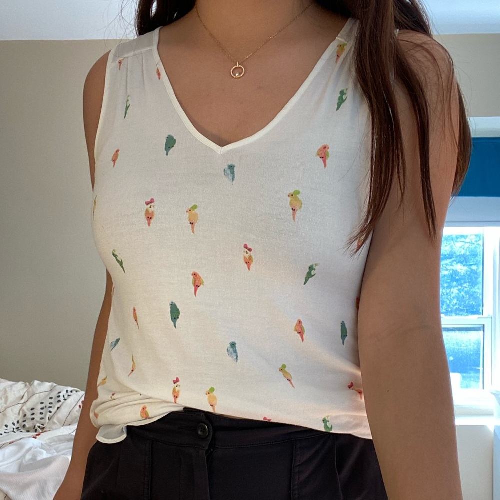 White RW&Co Blouse